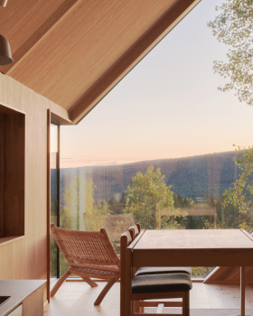 挪威森林小屋丨Rever & Drage Architects