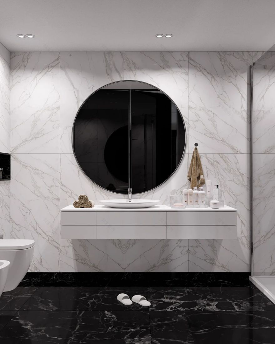 东京 100㎡高雅公寓设计丨日本东京丨阿塞拜疆设计师 Laçın Quluyev-38