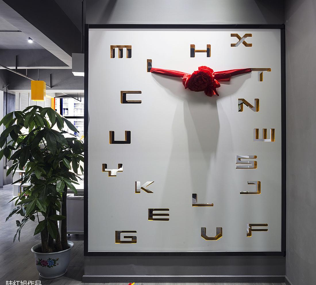 时尚工业风公共办公区设计-20