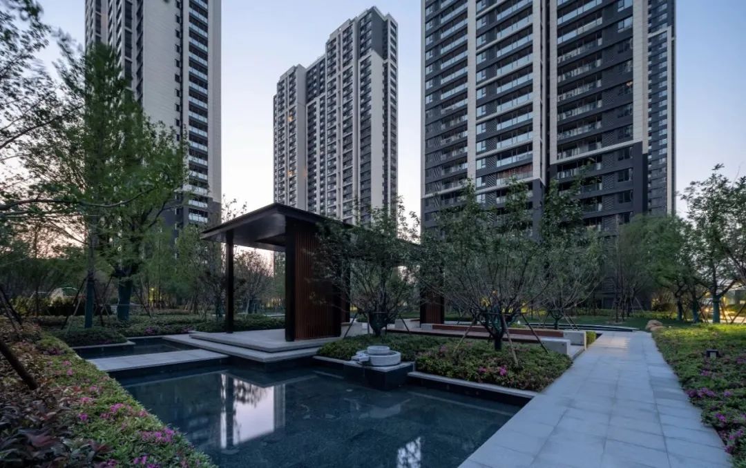   迈丘设计丨郑州永威城书香庭大区 景观设计 丨中国郑州-78