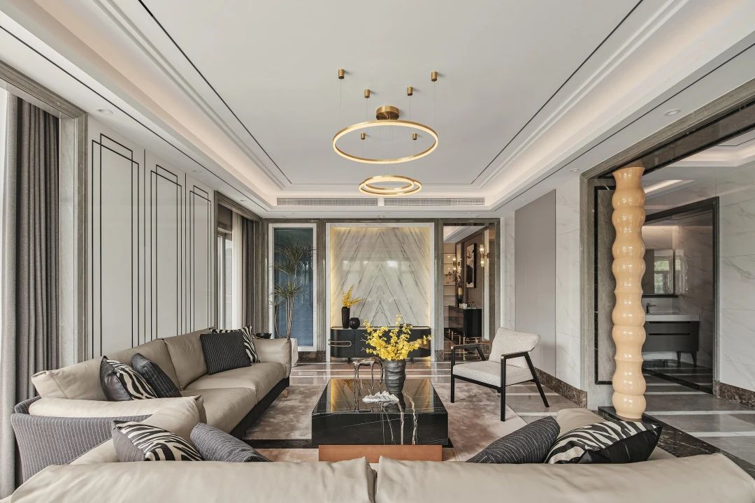 义乌东山头别墅内饰设计丨意大利多莫斯设计学院结业者-2