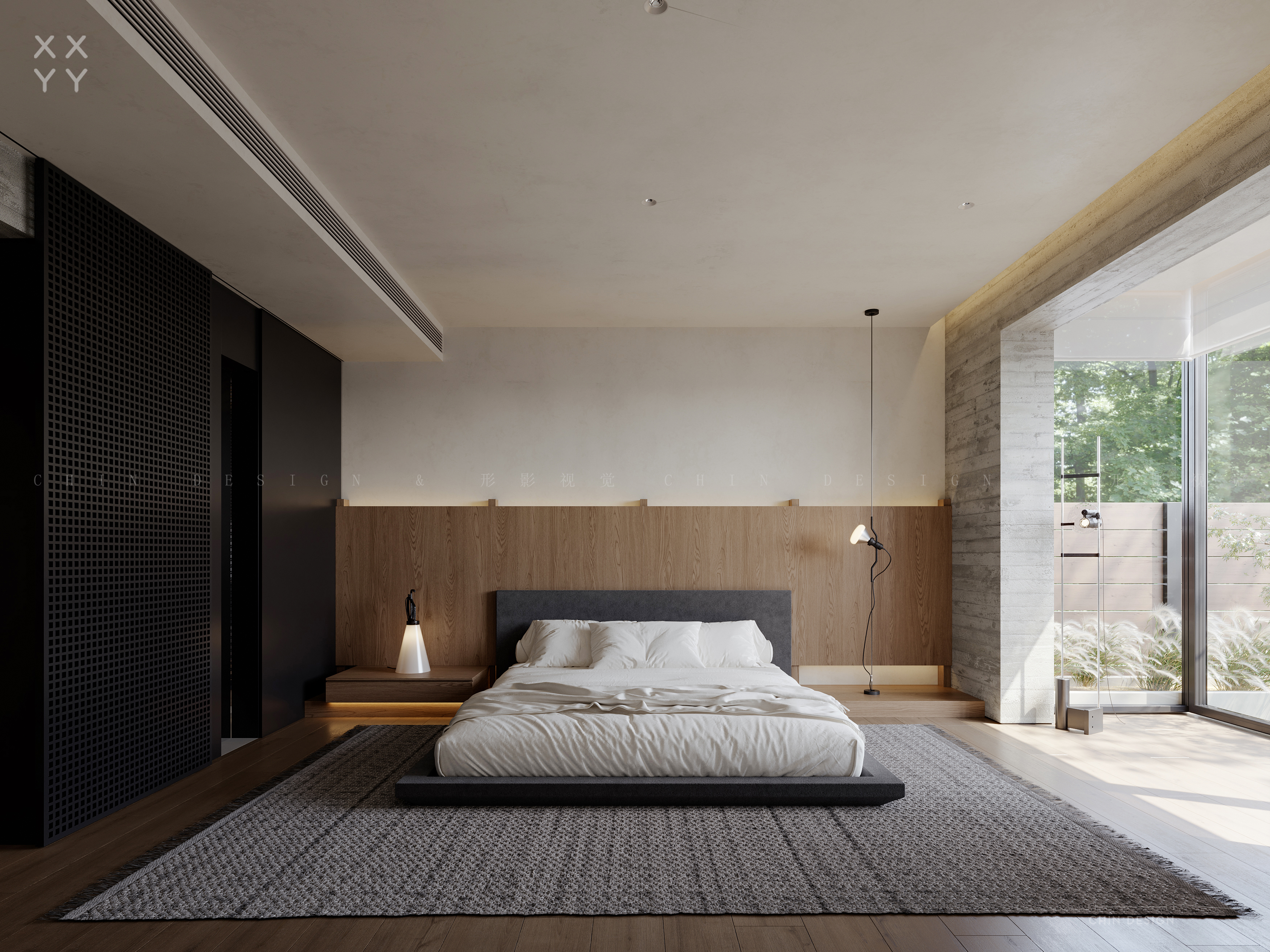 一层带小院之典范丨尺与匙空间设计-17