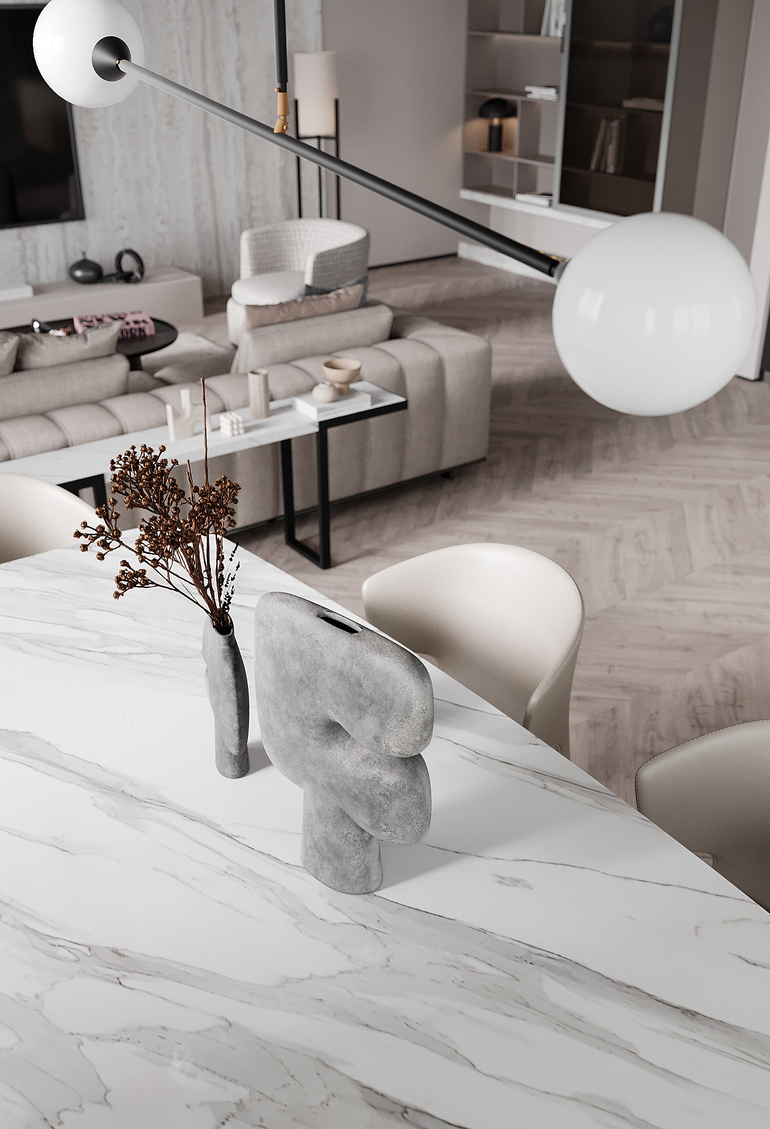 Living room in Moscow-19