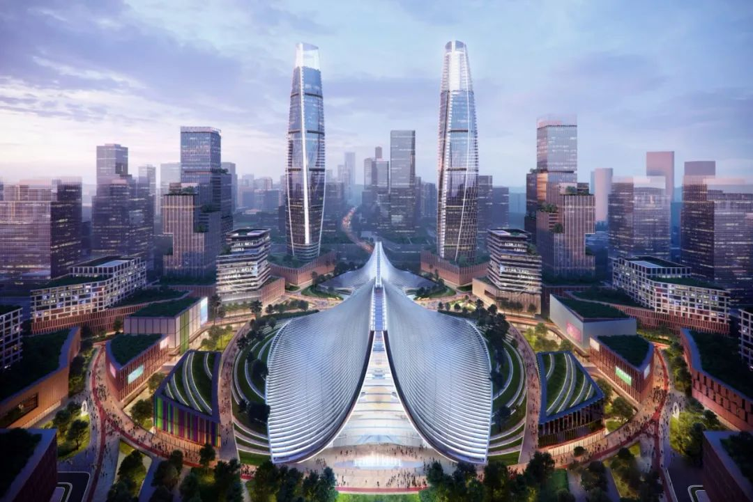 深圳市西丽综合交通枢纽建筑概念设计丨中国深圳丨Farrells联合体-4