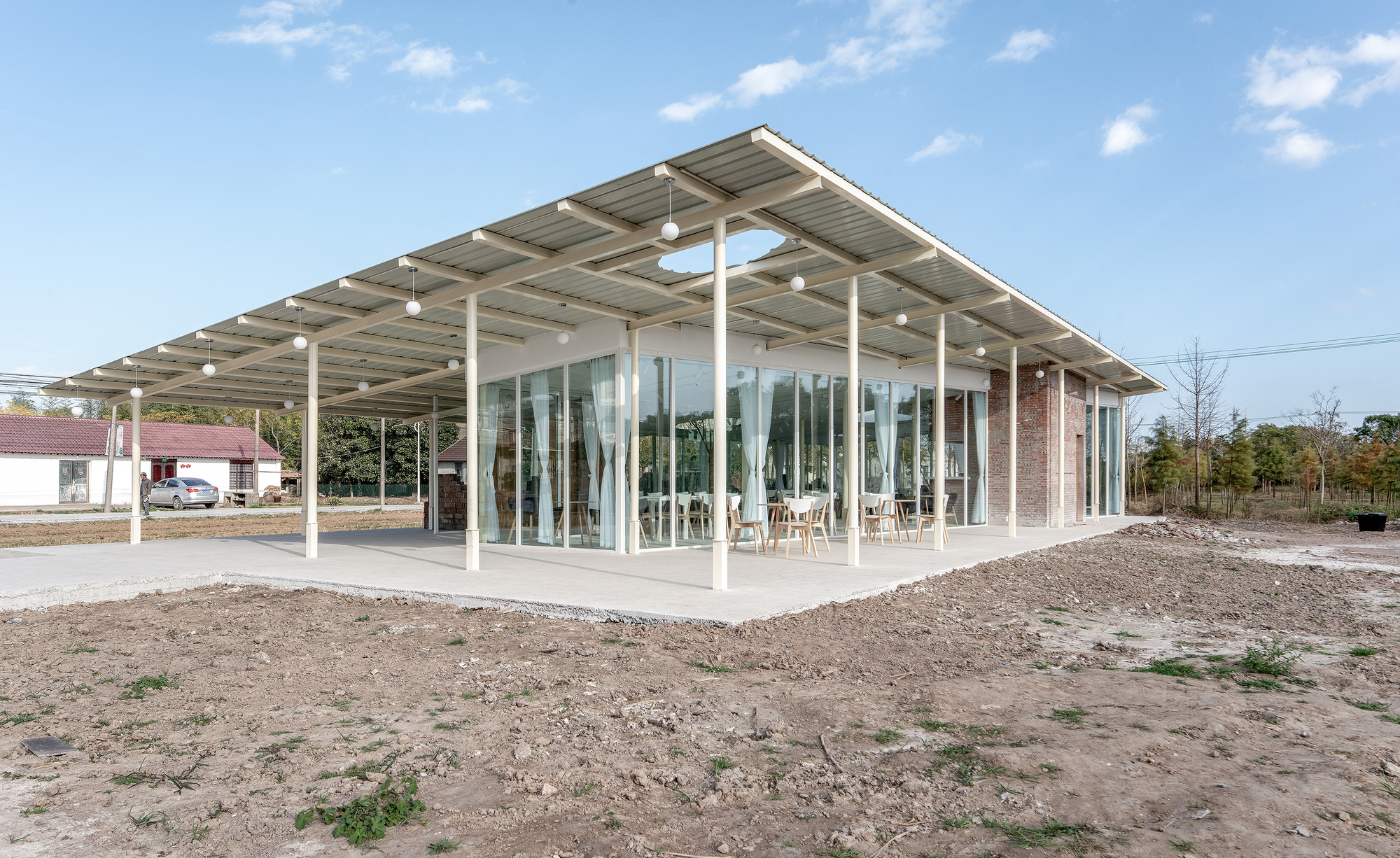 Chongming Island café Design / Origin Architecture-12