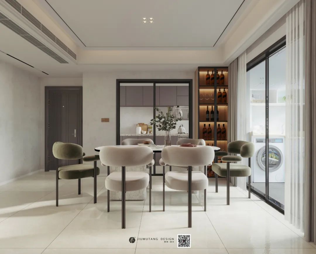 恒大城初秋微凉,现代简约治愈系住宅-21