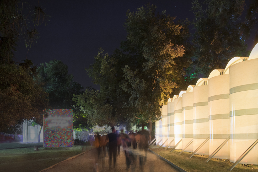 Green Village Pavilion Lollapalooza Chile 2018 / URZUA SOLER Arquitectos + Felipe Alarcón-30