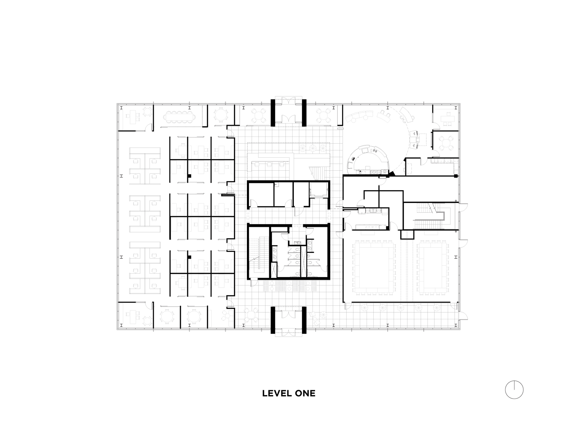 Alley Poyner Macchietto Architecture丨办公建筑丨Core Bank Corporate Headquarters-4