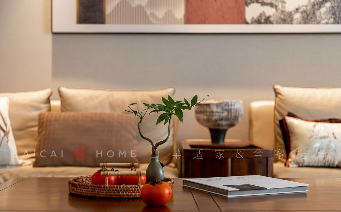 珠海板樟山新中式家居，三代同堂的东方美学之家-78