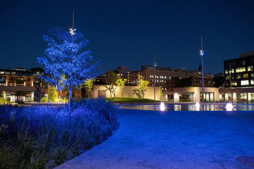 维格广场照明丨加拿大魁北克丨Lightemotion-27