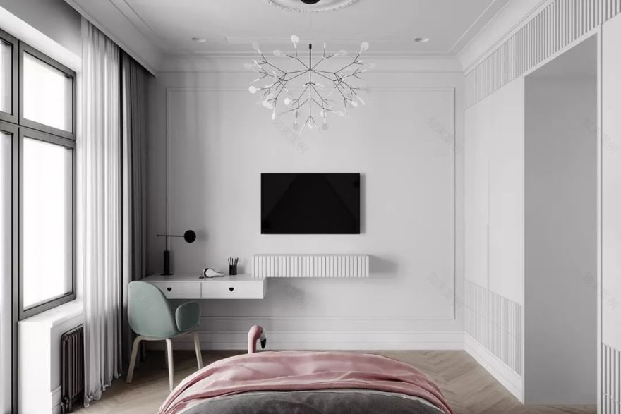 当高级灰遇上护墙板,美出新高度!-118