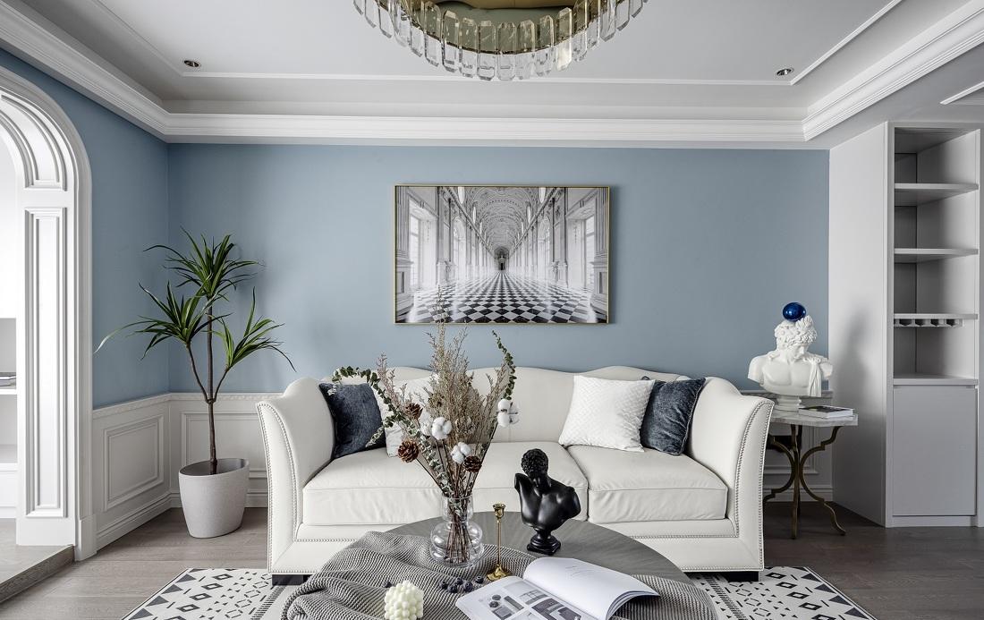 《梦·涟》·美式轻奢,打造 119㎡四口之家的理想生活丨施敏敏-10