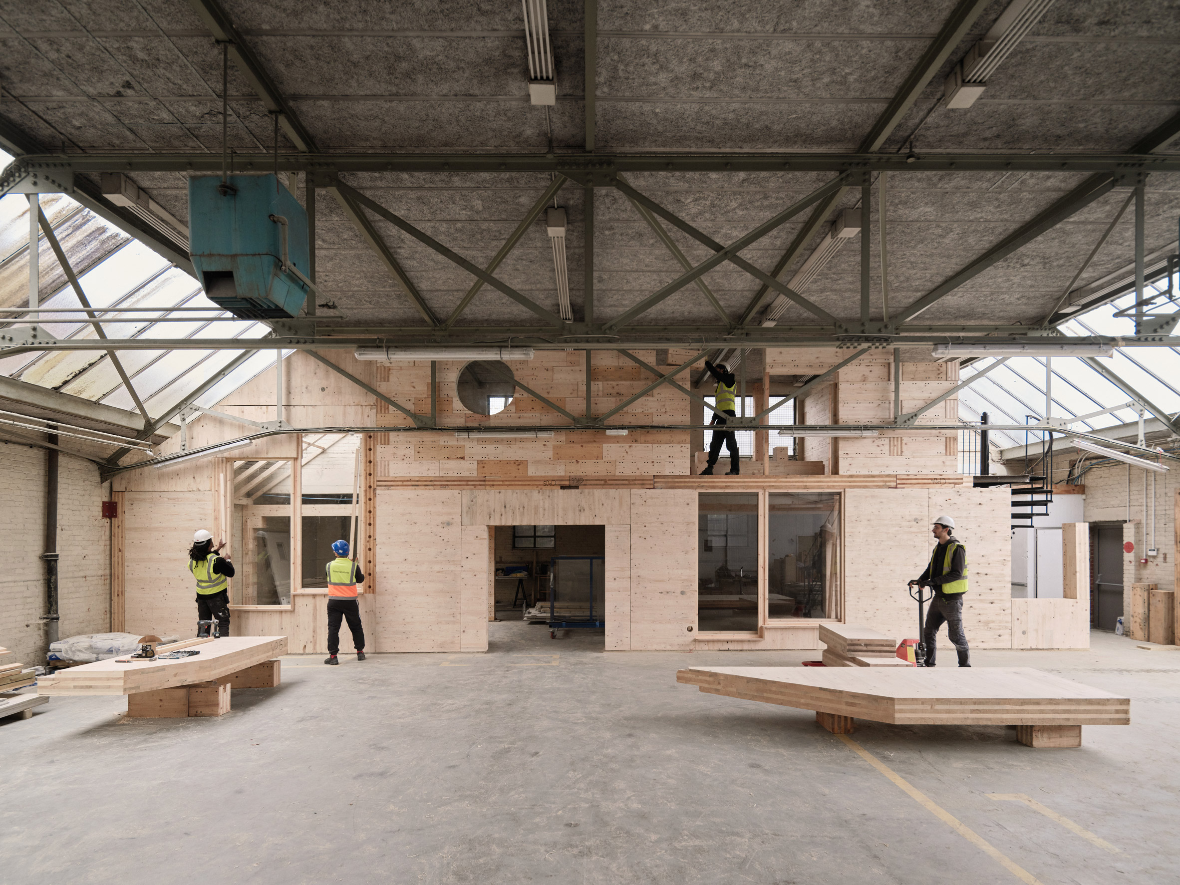 Tipping Point East（英国首个循环建筑中心）丨英国伦敦-3