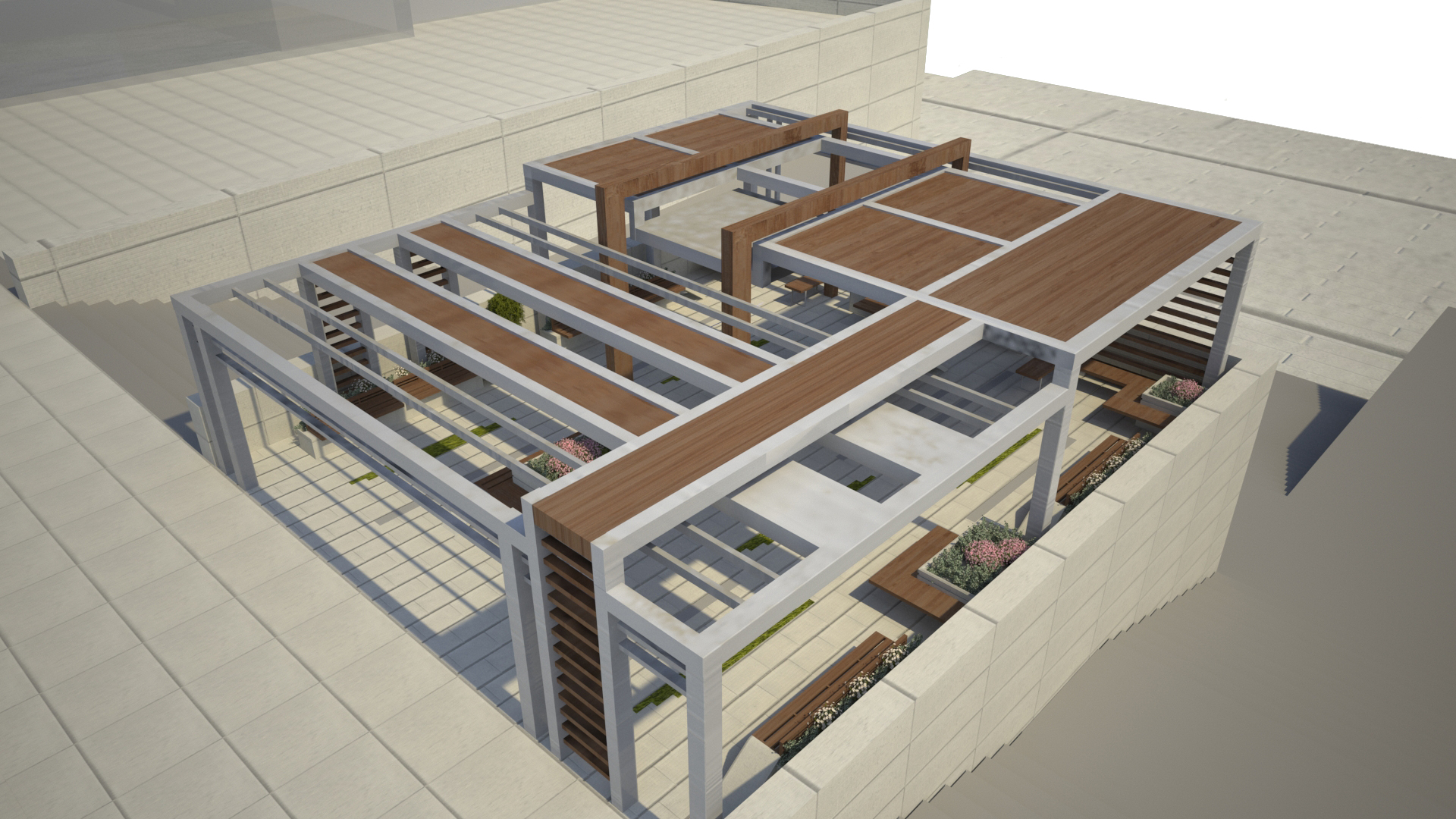 Public space at university-8