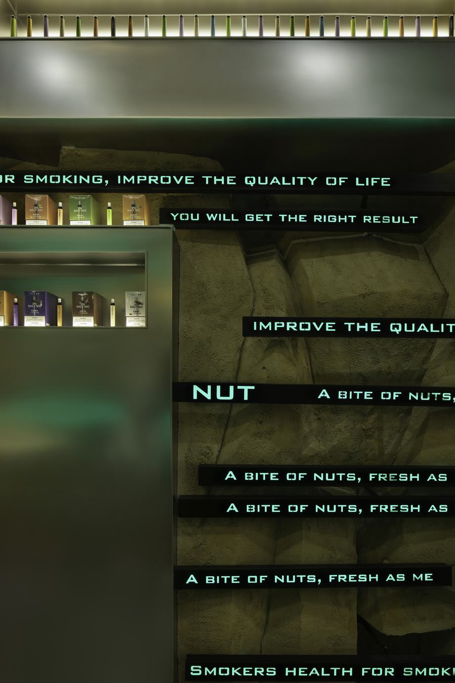 电子烟品牌NUT赛博朋克主题概念店设计 - 米尚丽零售设计网 MISUNLY- 美好品牌店铺空间发现者-9