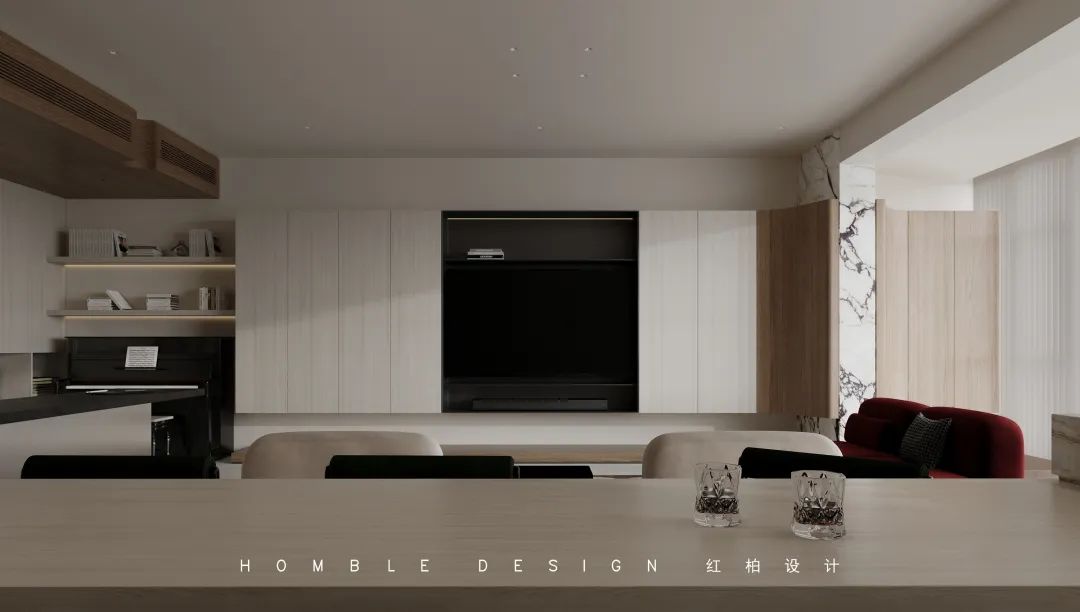 广州星汇云锦 220㎡现代极简家居设计丨中国广州丨红柏设计-18