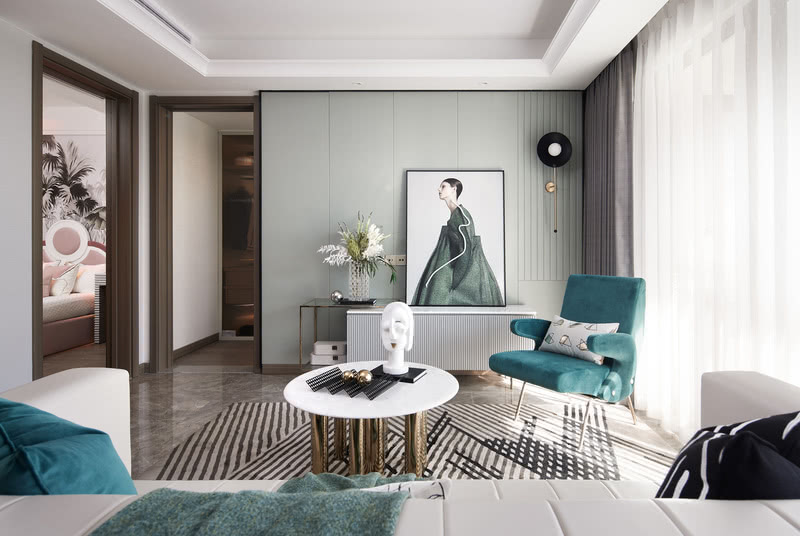 浦江千禧公园95户型——轻奢都会风格塑造年轻时尚的都会文艺空间-5