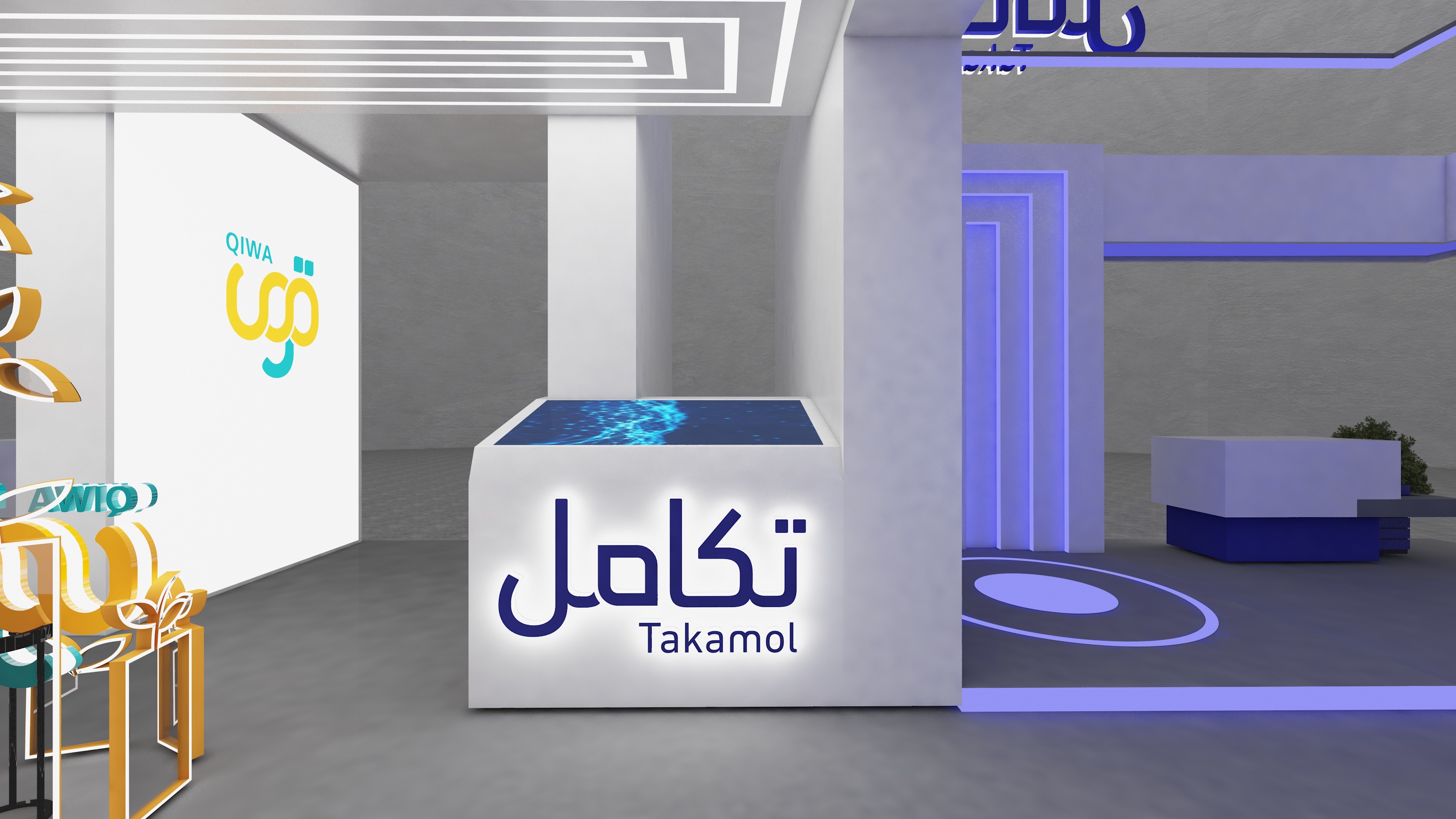 takamul booth for leep-8