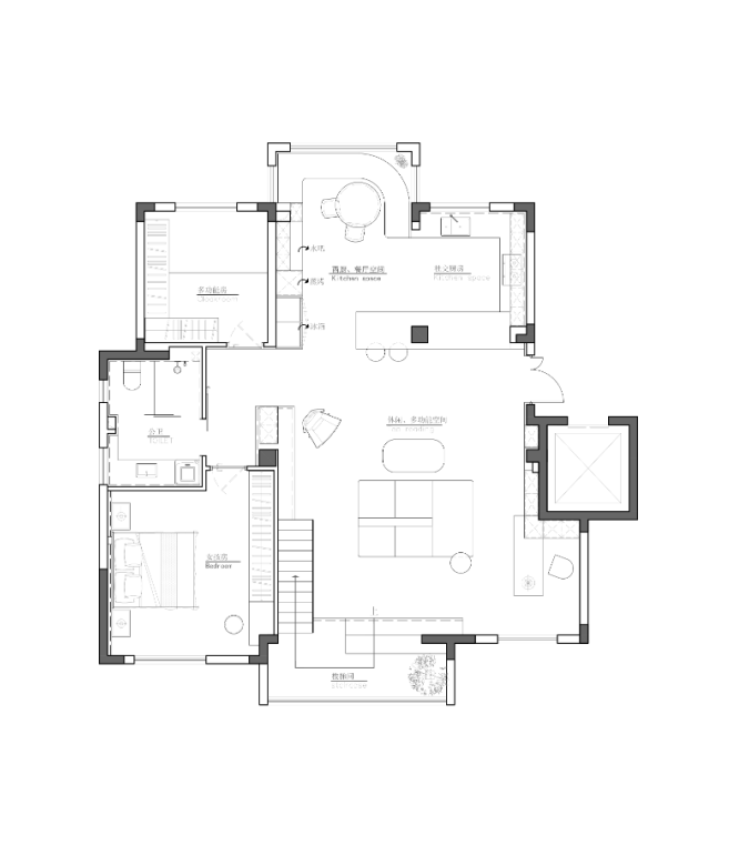 230㎡浦东新区极简私宅设计丨中国上海丨简狄设计事务所-58