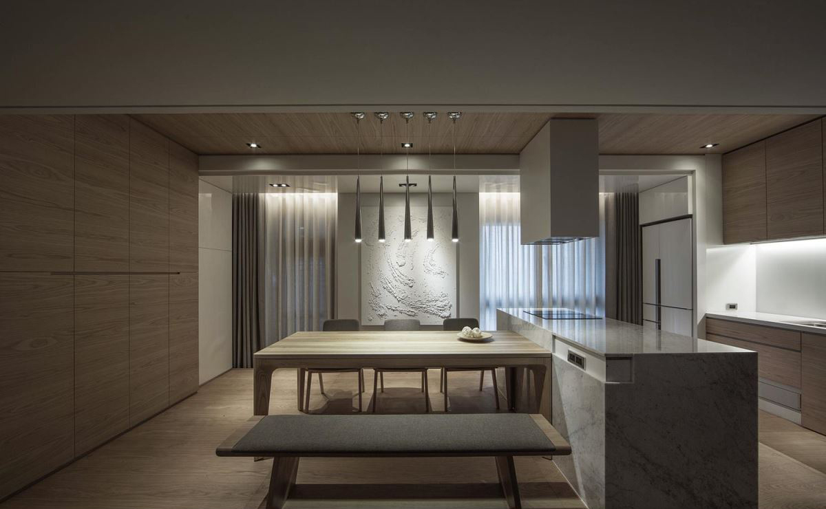 165m²自然欧美风住宅  璧川设计-3