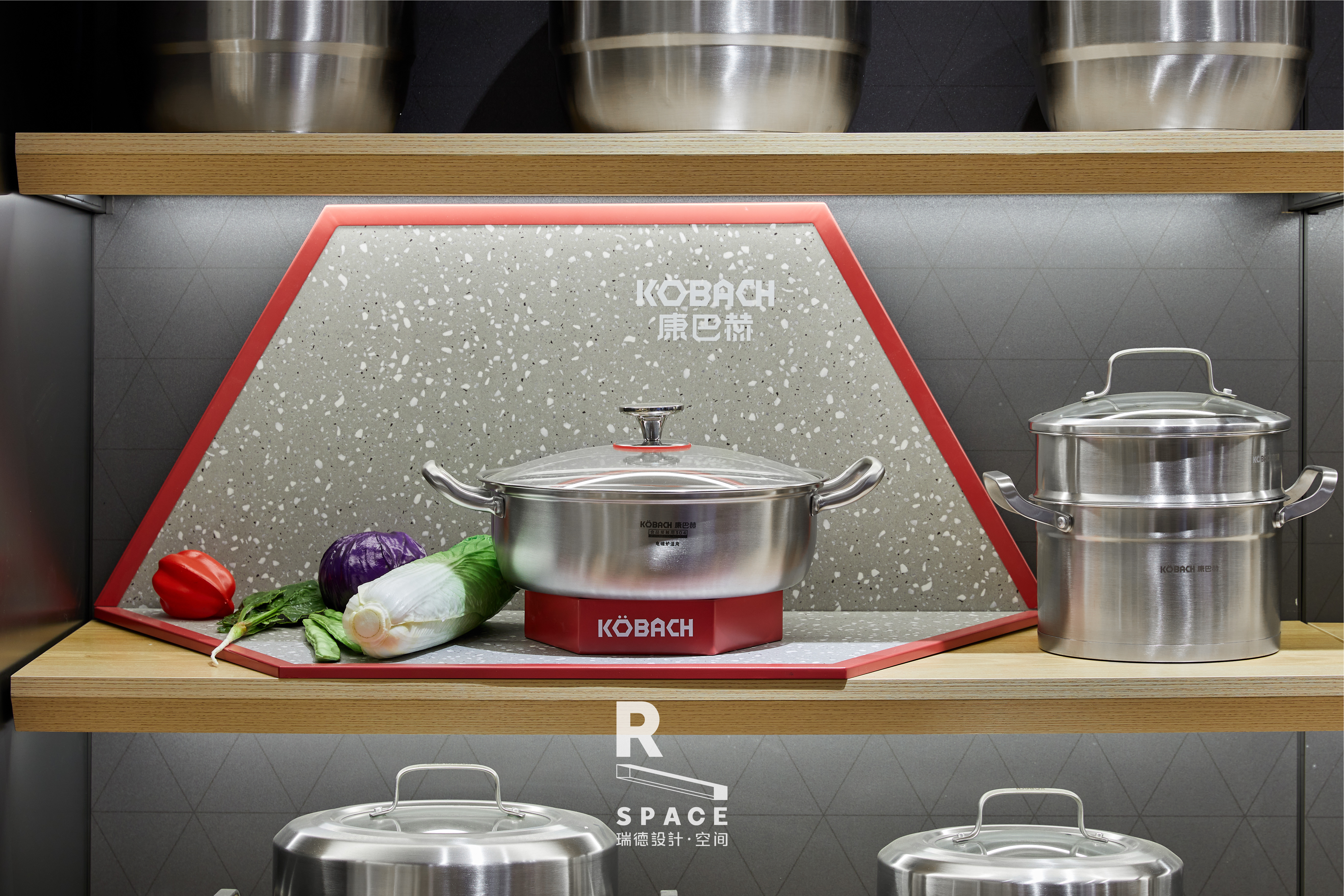 康巴赫 · 瑞德设计 · 头部互联网锅具品牌空间 SI 设计丨中国金华丨瑞德设计·空间-48