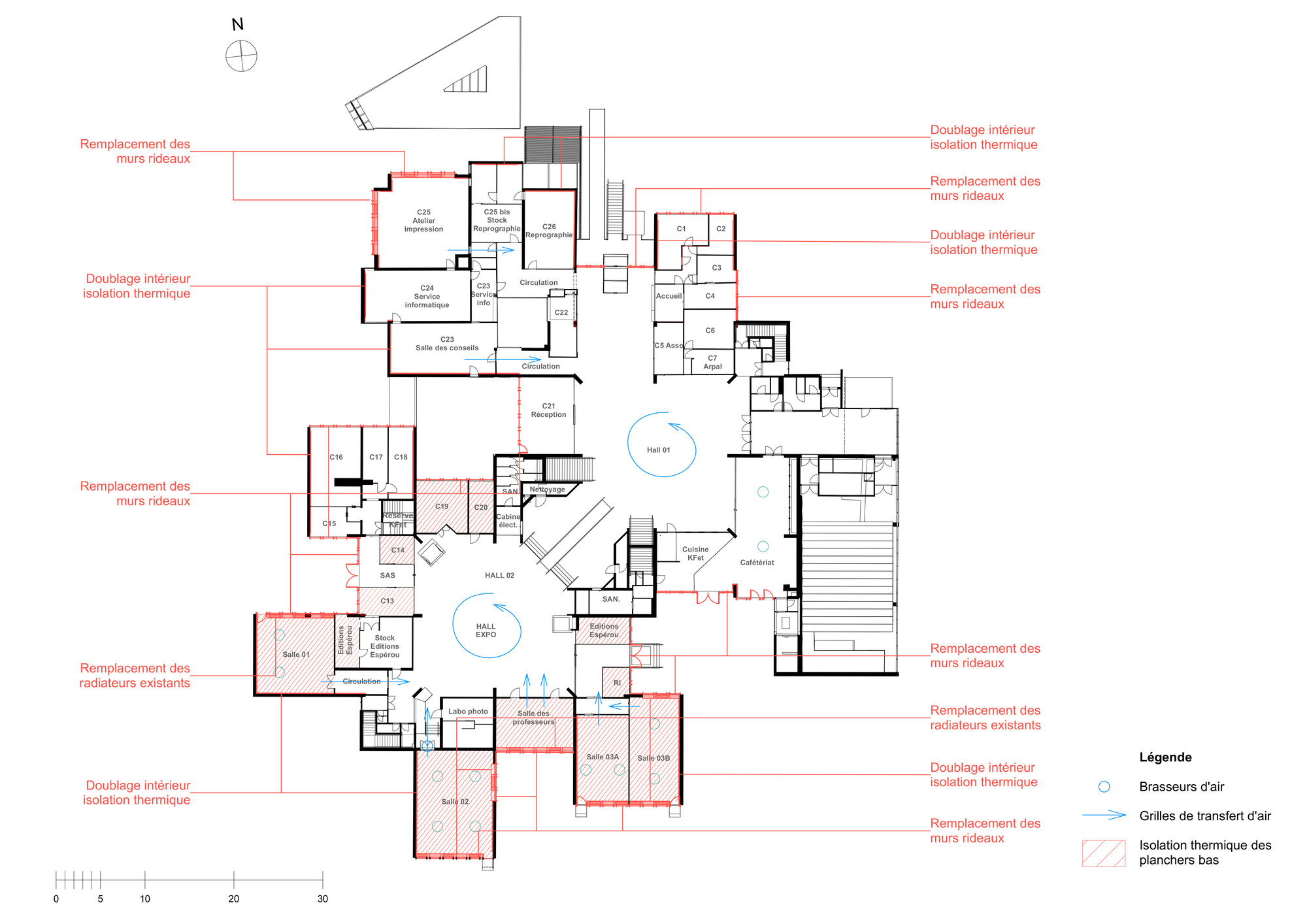 蒙彼利埃建筑学院改造丨法国蒙彼利埃丨Maignial Architectes & Associés-15