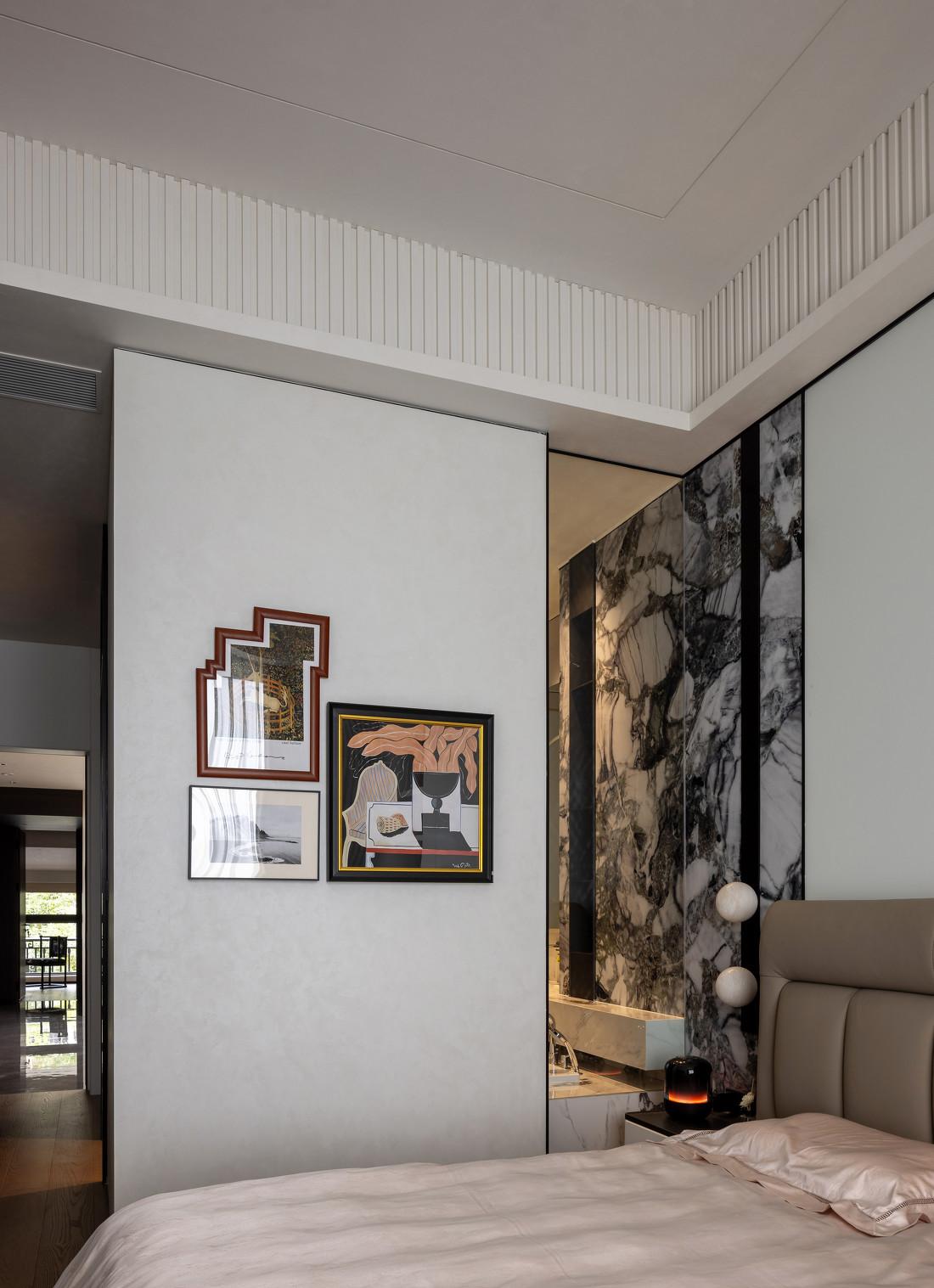 688㎡轻奢别墅,舒适高级的松弛感!-32