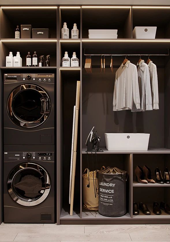 89㎡原木黑家居丨Alexander Bocharov-40