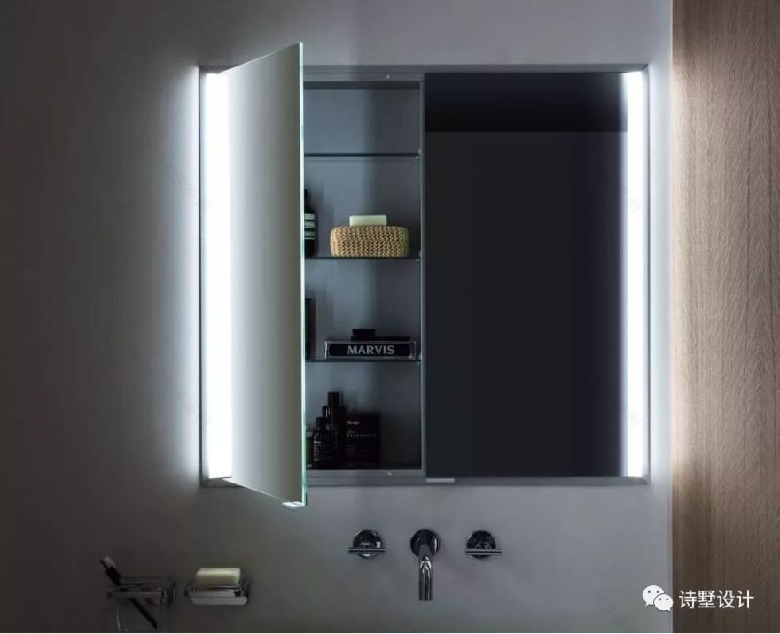 卫浴空间设计宝典 | 镜子选购安装与清洁技巧-25