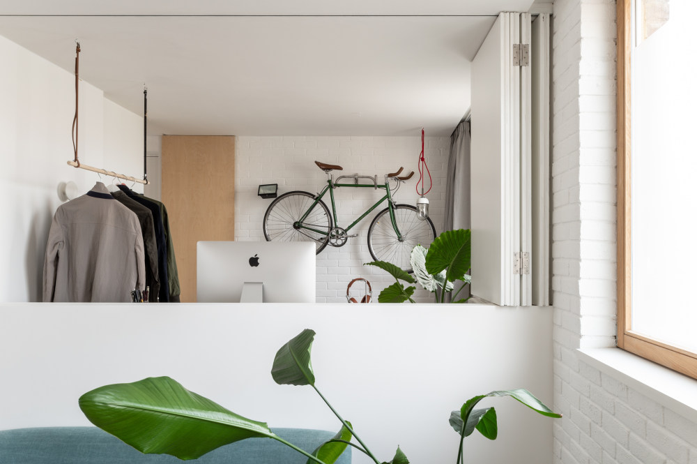 伦敦东部开放式住宅 | 建筑师为姐姐打造的家庭工作室-5