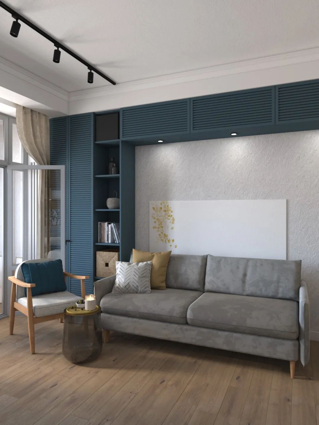 38㎡小宅空间丨Valentina Mamontova-12