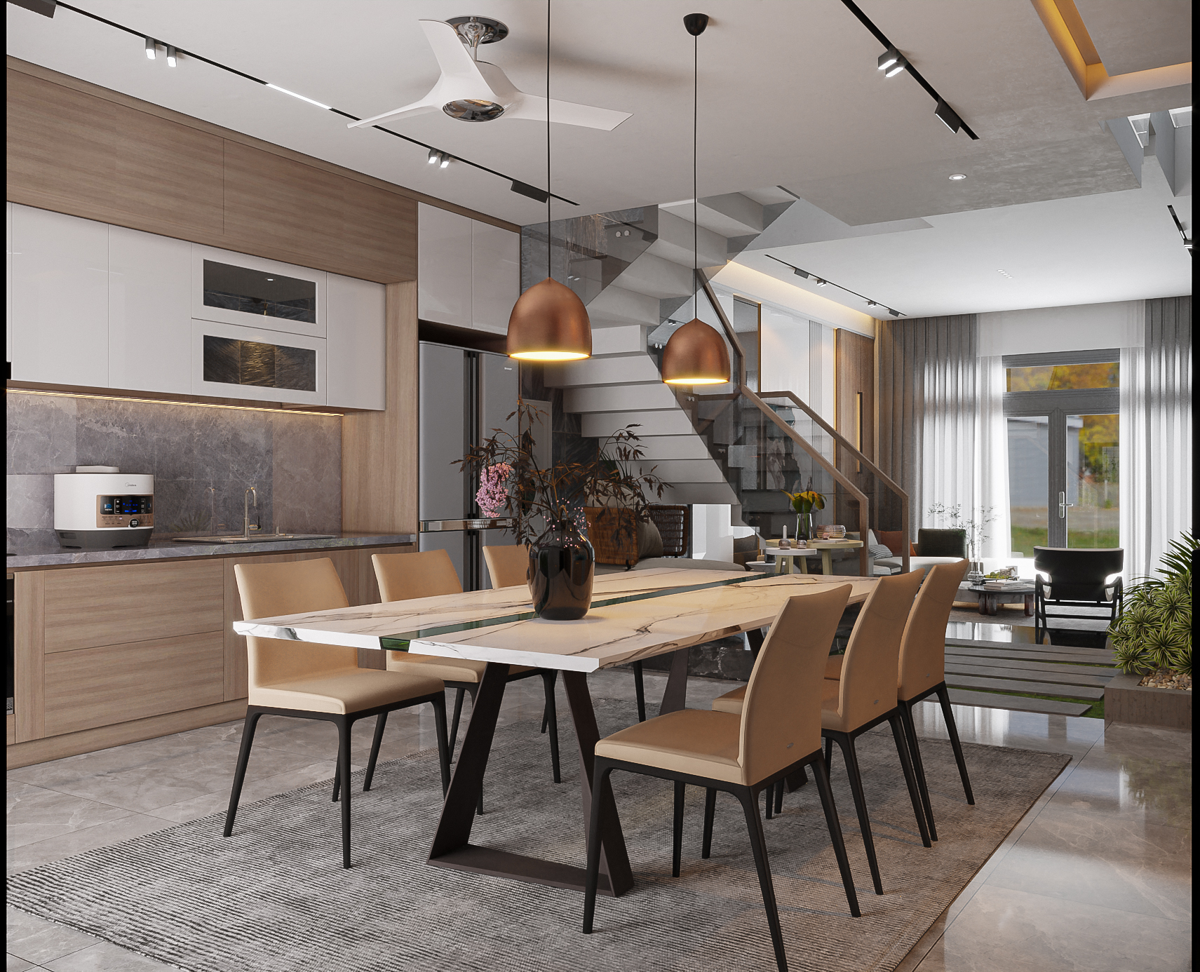 Nội Thất Nhà Phố (T house)-8