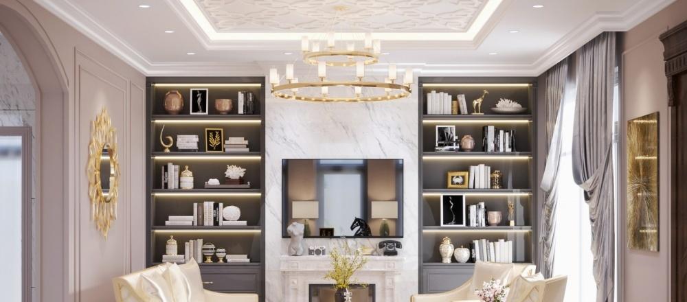 越南 VINHOME 别墅 | 钢琴区、小聚会厅、女儿房、拜拜房-7