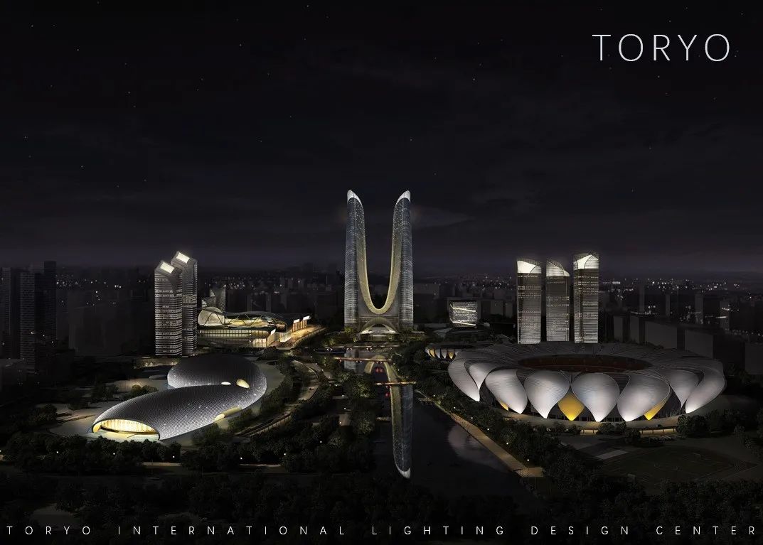 杭州世纪中心照明设计 | 从 170m 到 310m,点亮新地标-31