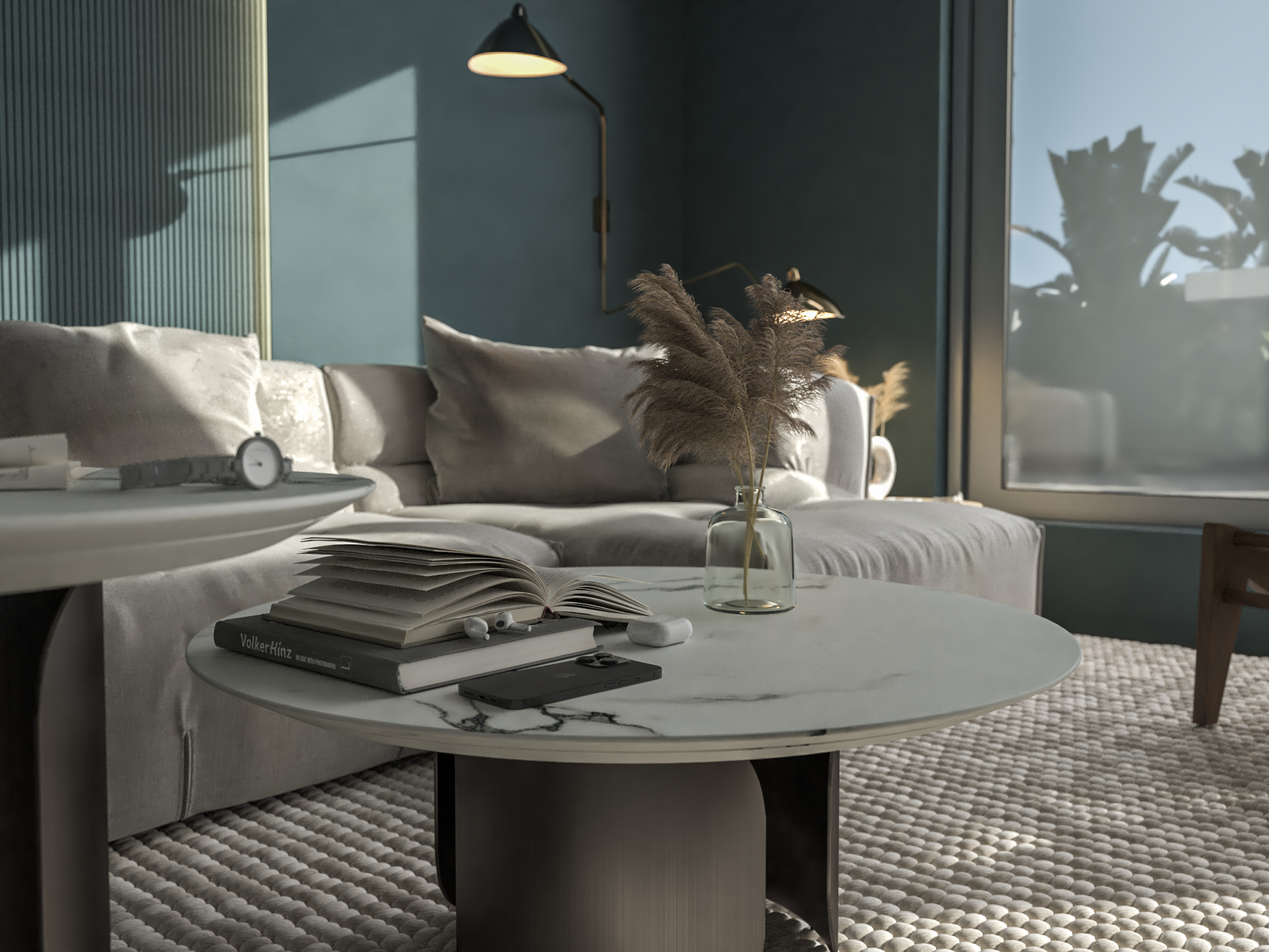 蓝色房子丨尼日利亚拉各斯-5