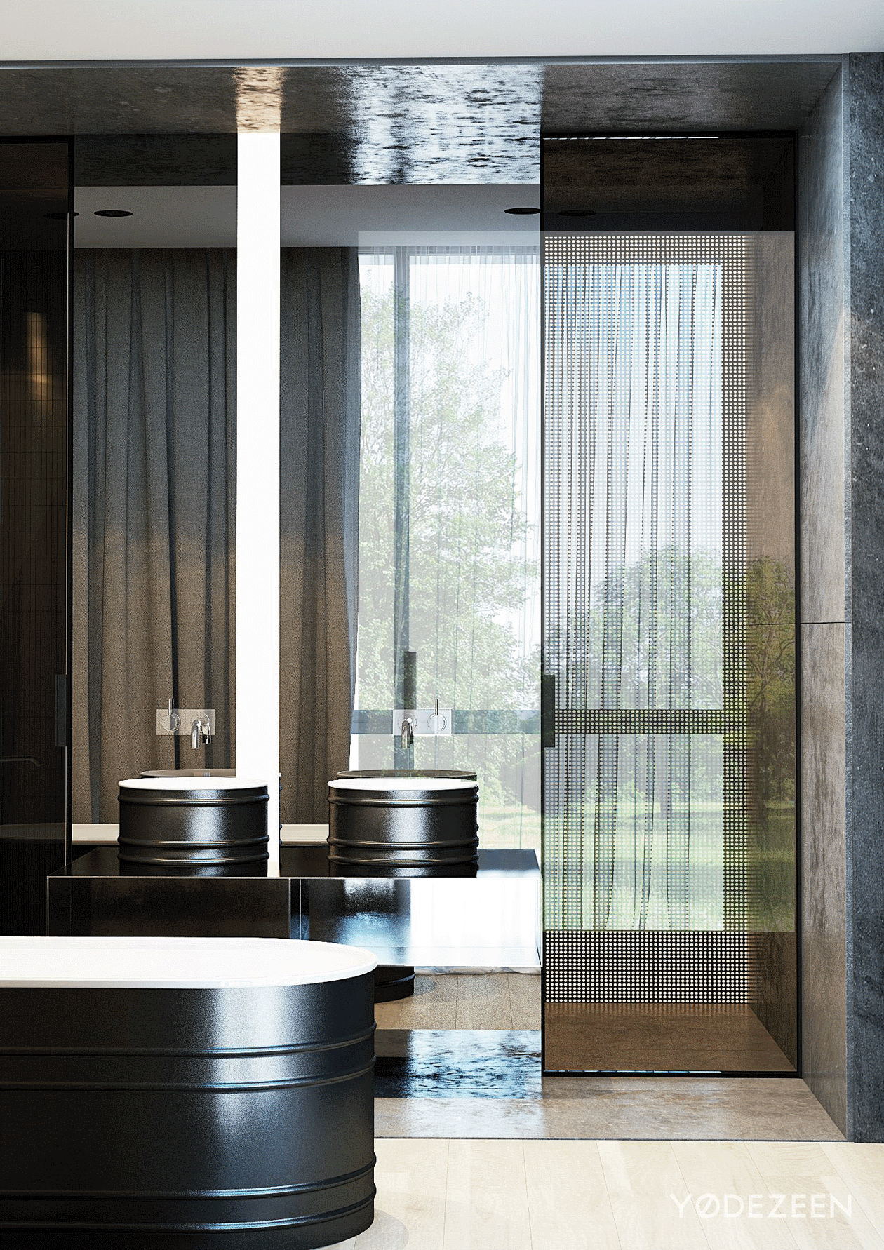 高级灰++ 高级黑 | 打造魅力奢华空间-34