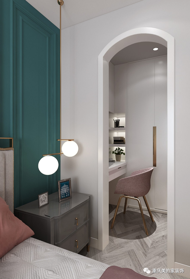 龙湖悠澜 142㎡莫兰迪色暖居，高级感与温馨并存-46