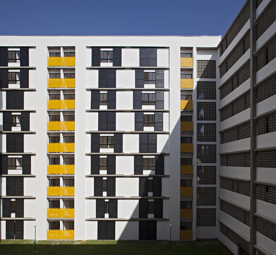 巴西圣保罗 Corruíras 住宅区——经济实惠与设计的完美结合-7