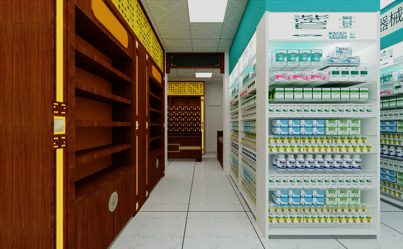 Pharmacy model药店-6