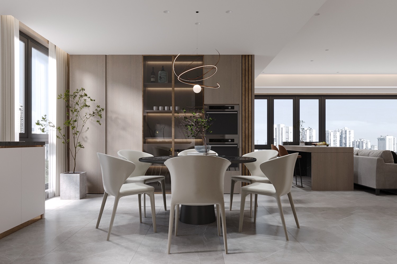 现代大平层设计新作-15