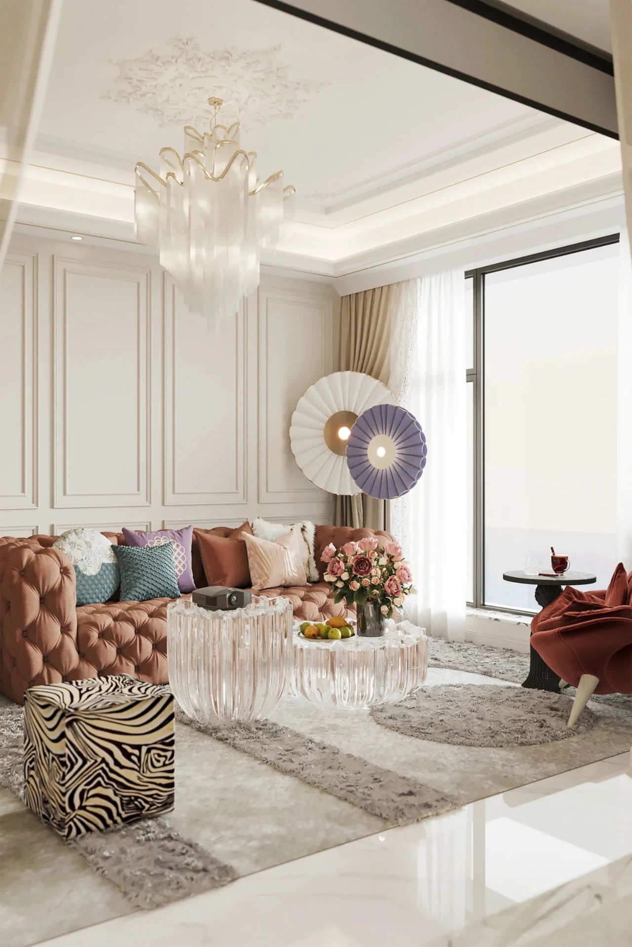 魔方空间丨上海256m²宝格丽公寓丨中国上海丨魔方空间设计-3