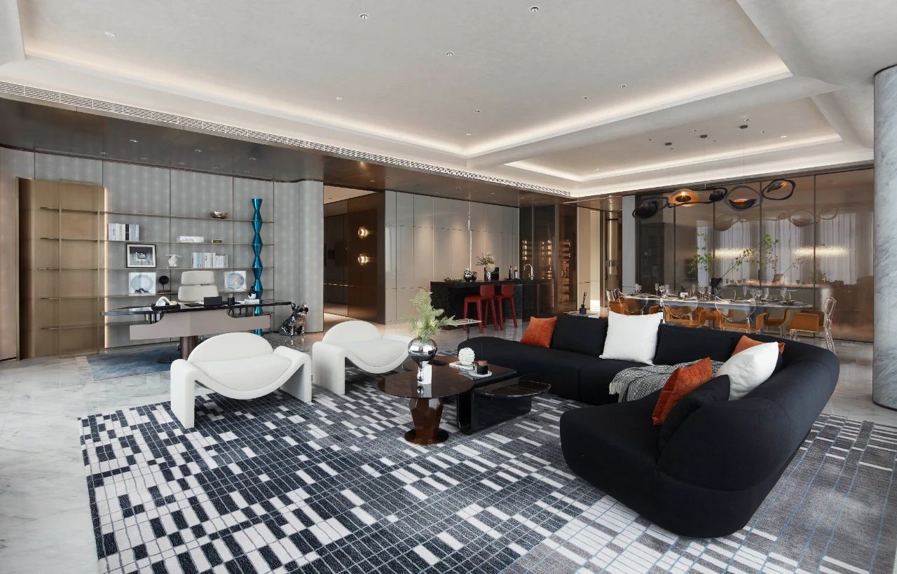 融泰云臻大平层样板间丨中国杭州丨郑仕樑室内设计(苏州)有限公司-21