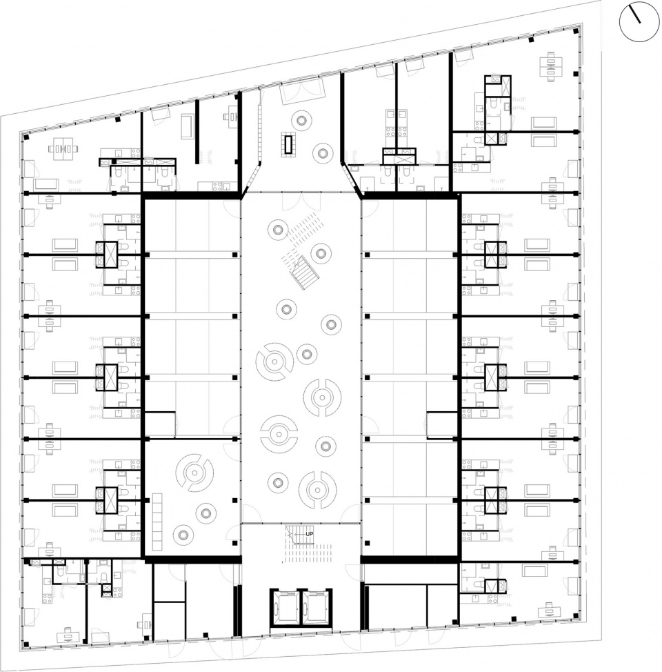 Erasmus校园学生宿舍楼-31