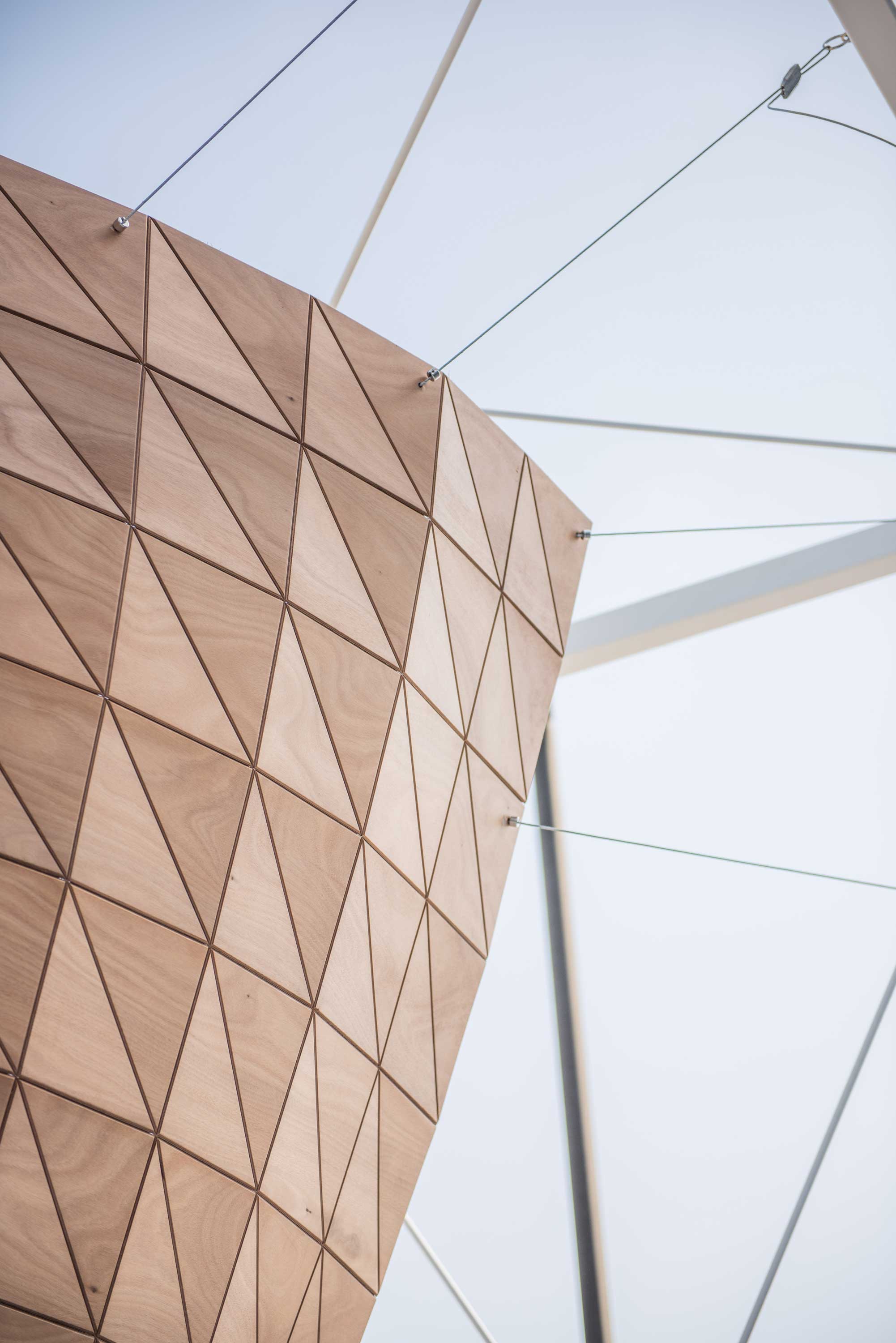 迪拜设计周 2018 亮点 · 参数化表皮木质装置-18