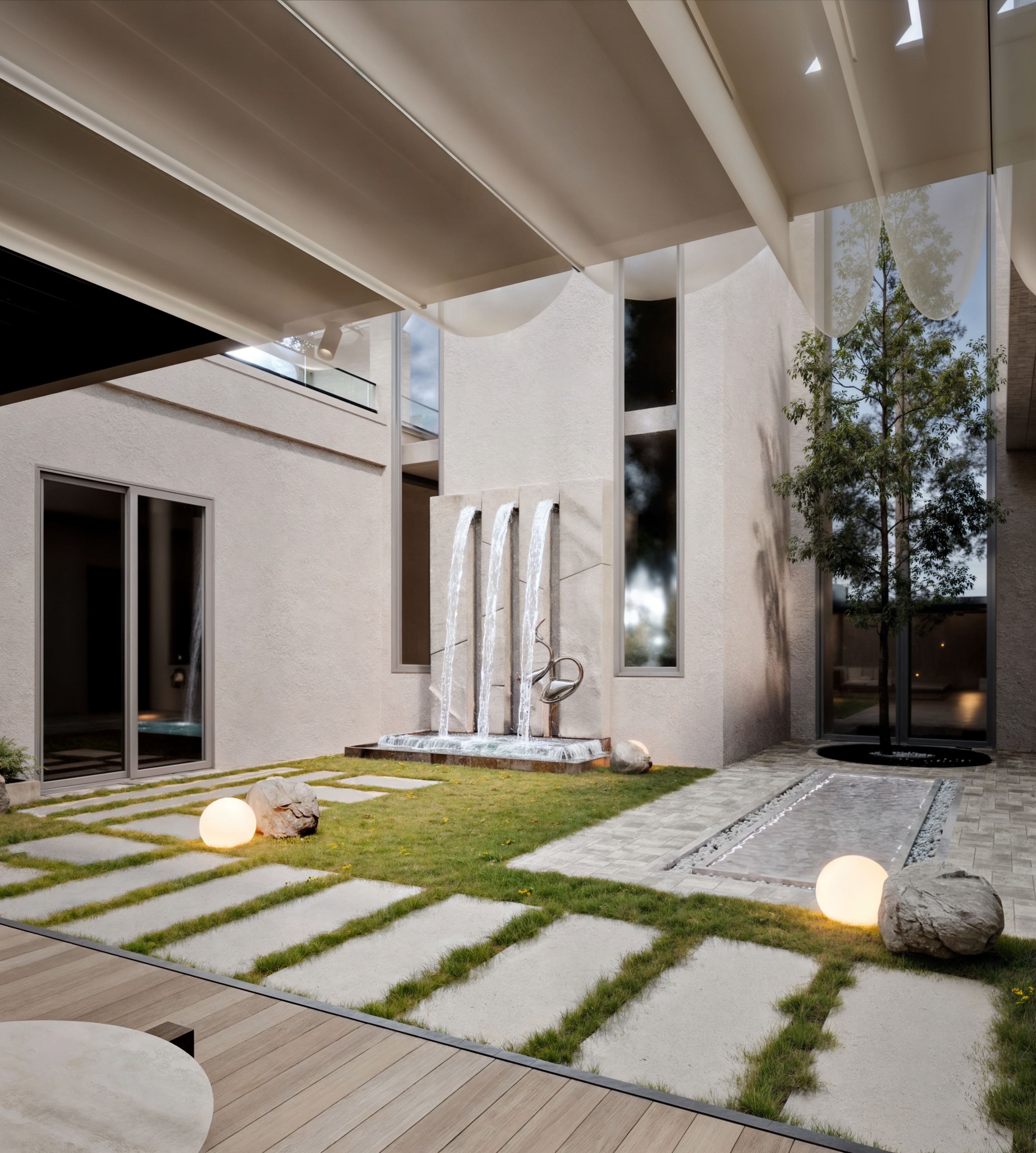 Contemporary Outdoor Living for a Private Villa-17