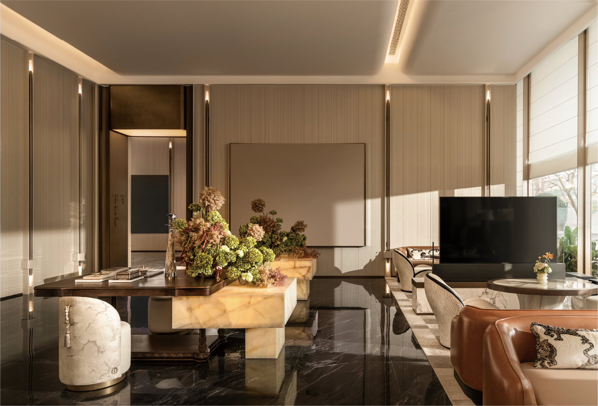 越秀·大石鸿璟台售楼部丨中国广州丨TRD尺道设计-22