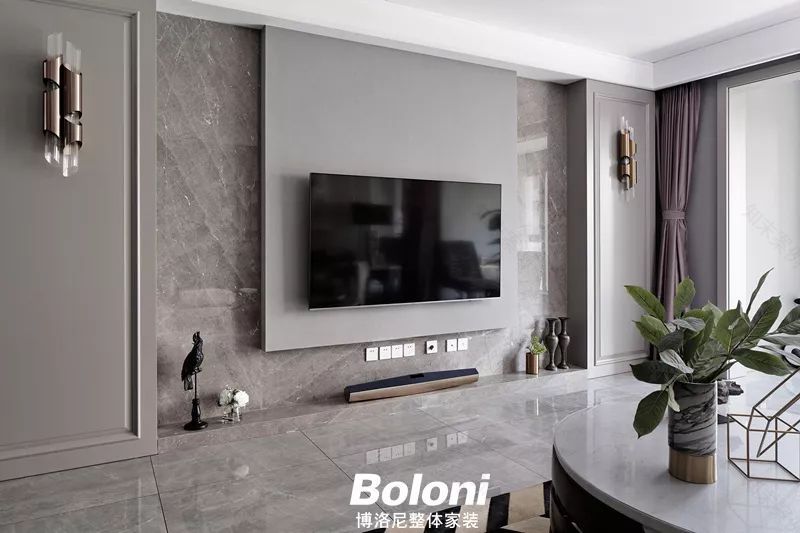 现代新古典的冷艳多彩空间-34