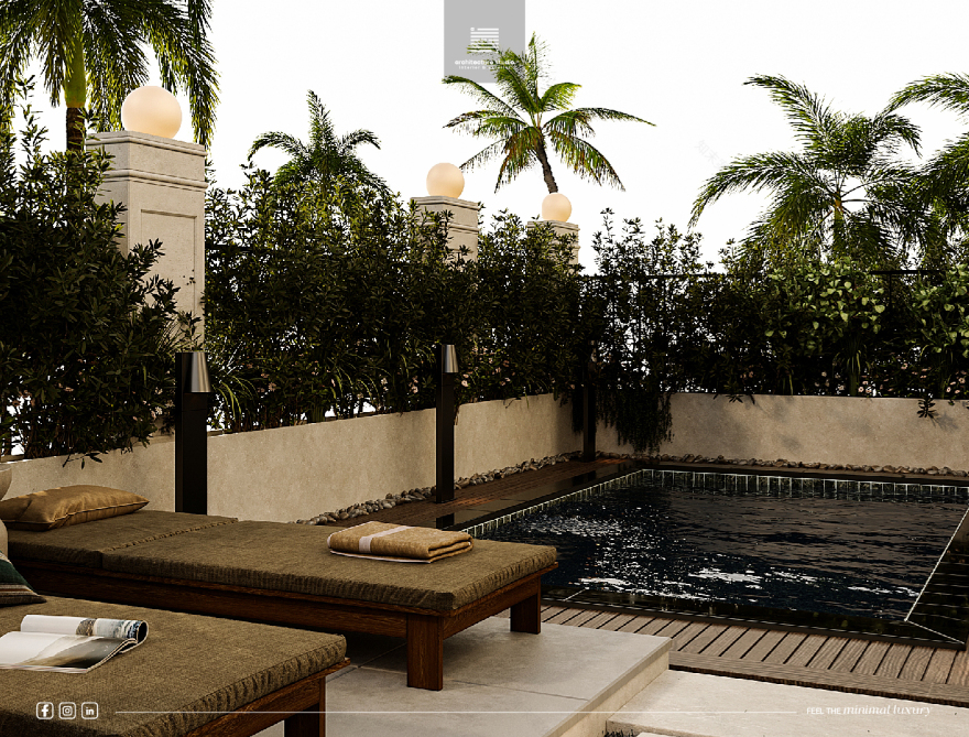 奢华景观别墅
注:原文Lu·ury疑似拼写错误,正确的可能是Luxury 丨EgyptCairo丨A2Z Architects-11