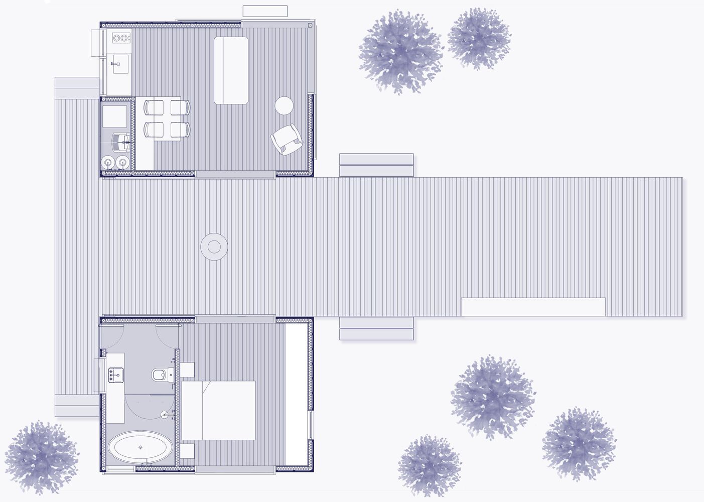 巴西山间别墅 Chalet SBS-13