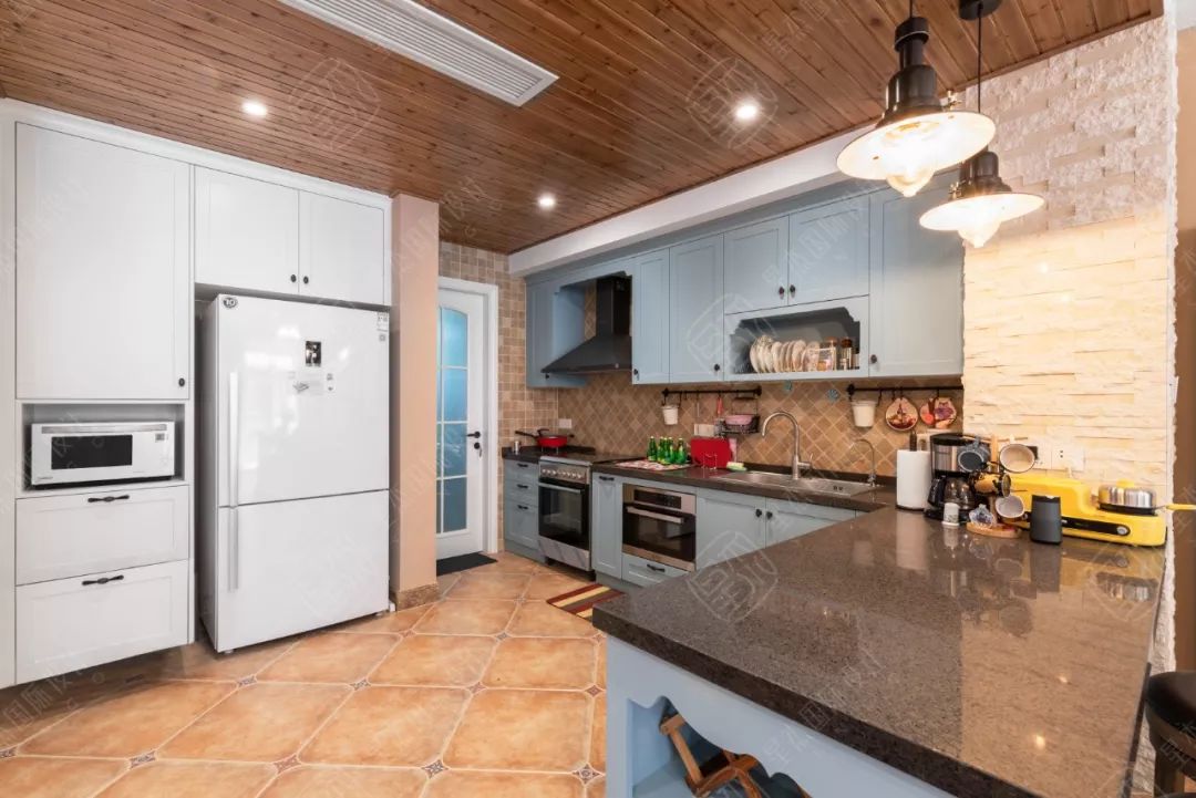 苏州昆山 300㎡美式田园度假别墅,老上海洋房情怀的完美呈现-18